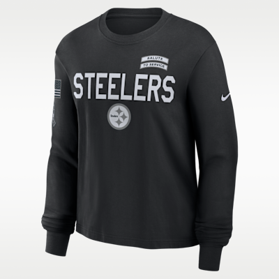 Pittsburgh Steelers Salute to Service Sideline Women's Nike Dri